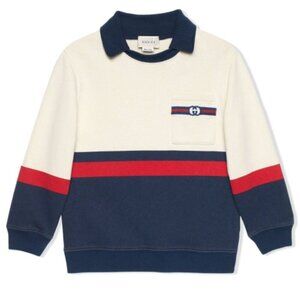 NWT Gucci Kids Web-detail Sweatshirt Size 12